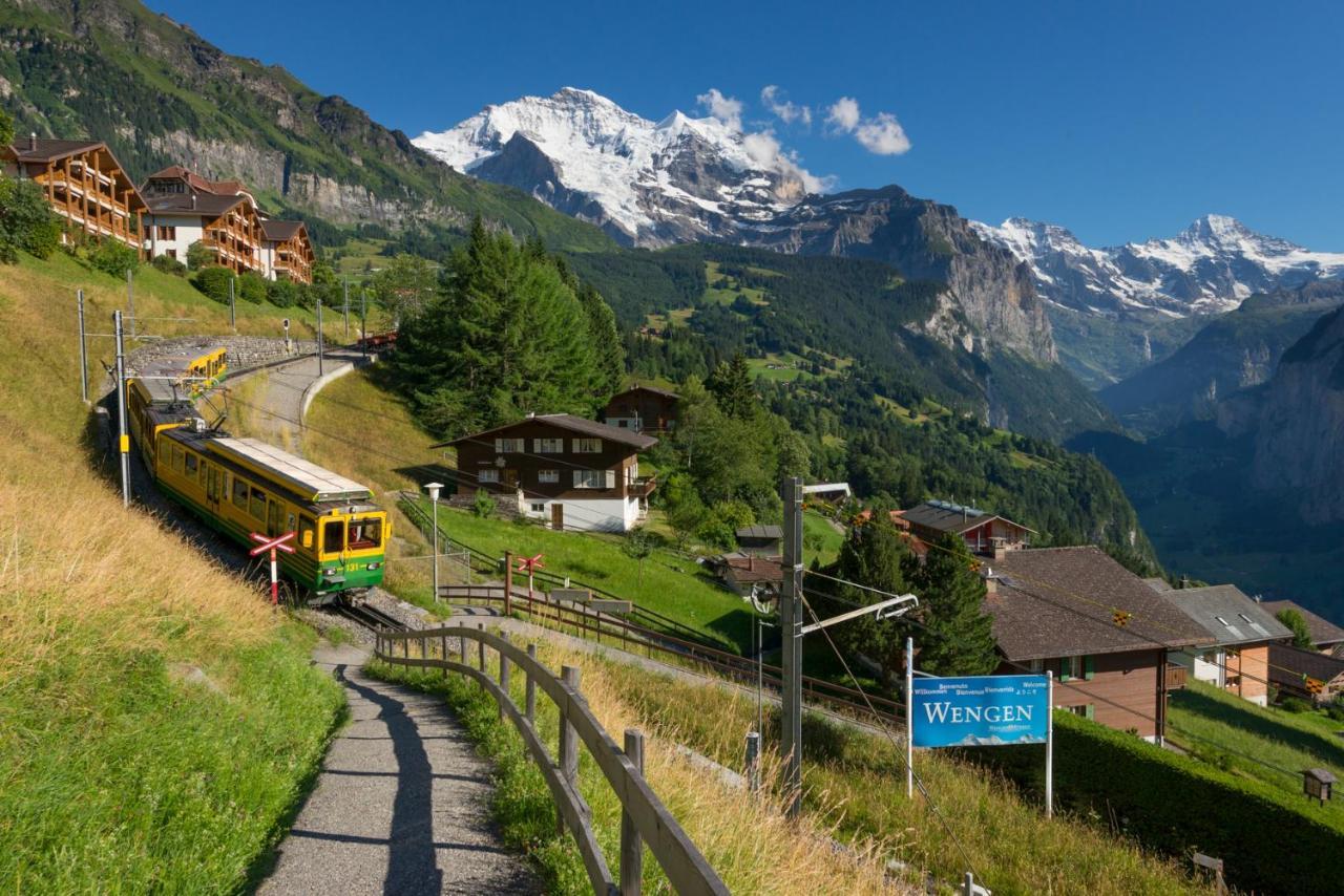 Chalet Am Acher 3 Lejlighed Wengen Eksteriør billede